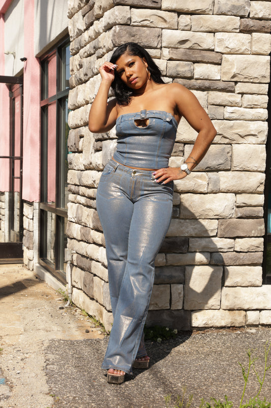 The Baddie And Boss Pants Set