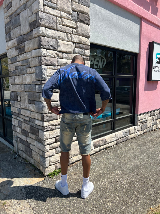 On Da Block Denim Shorts