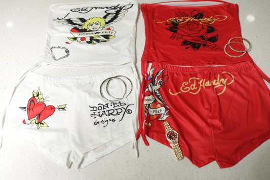 Tatted Baddie Short Set