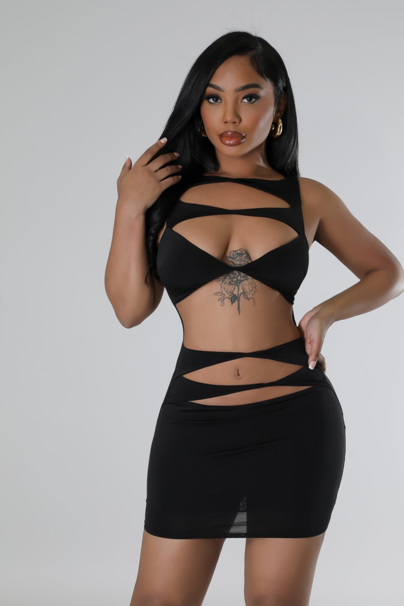 LOWKEY THE BADDEST SKIRT SET