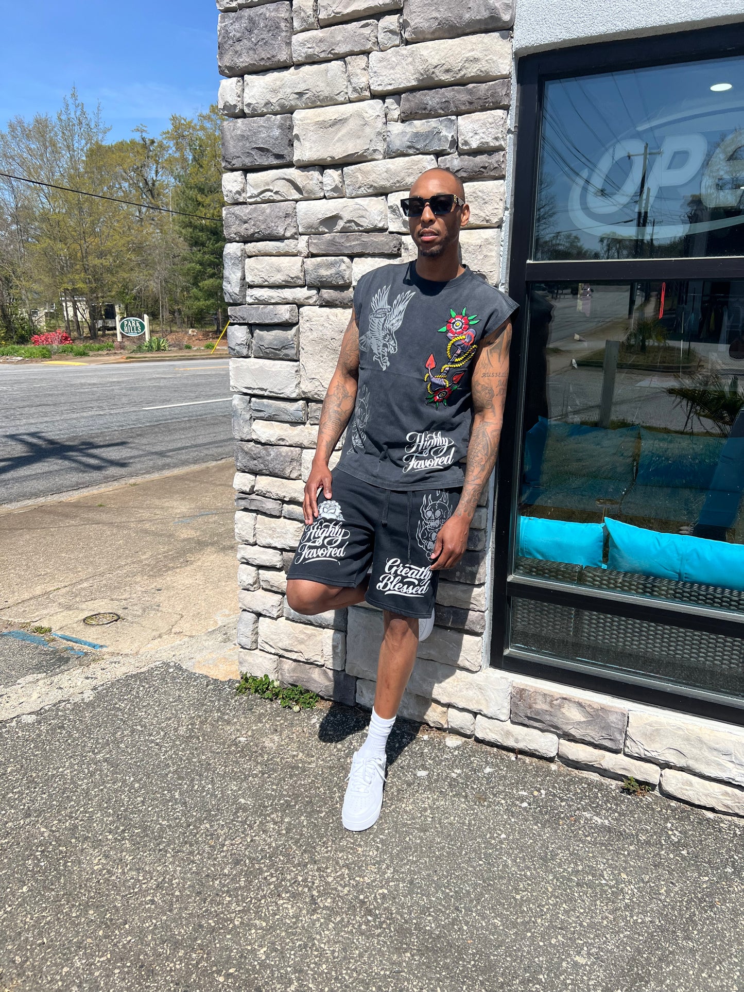 Tatted Zaddy Short Set