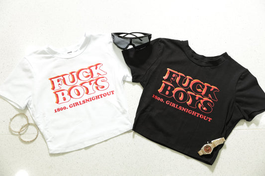 F*ck Boy Free Crop Tee