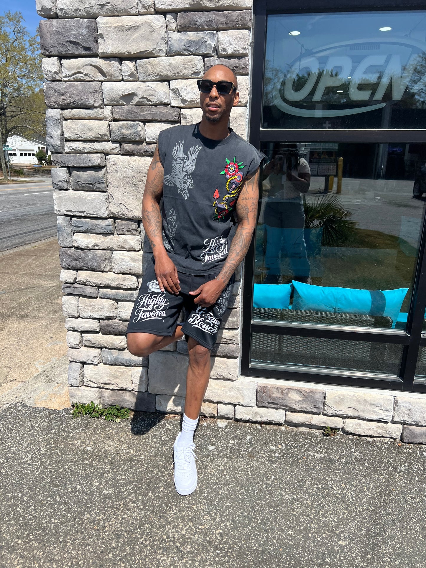 Tatted Zaddy Short Set