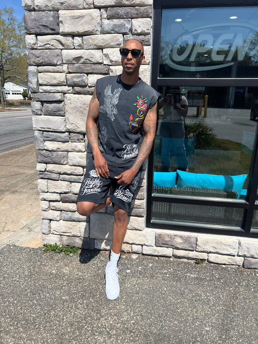 Tatted Zaddy Short Set