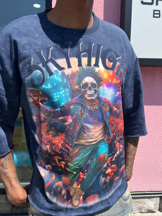 Sky High Lifestyle Crop Tee