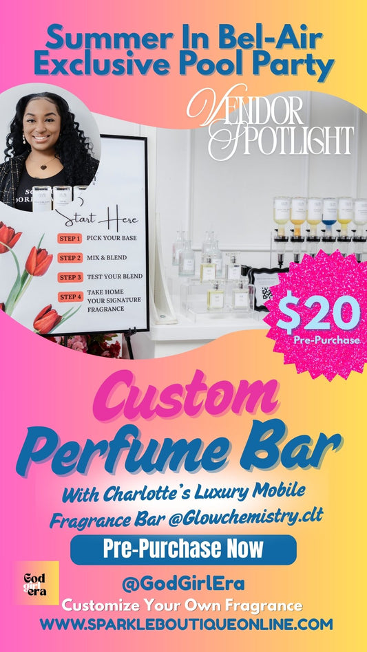 Create Your Own Fragrance Bar W/ Charlotte’s Glow Chemistry
