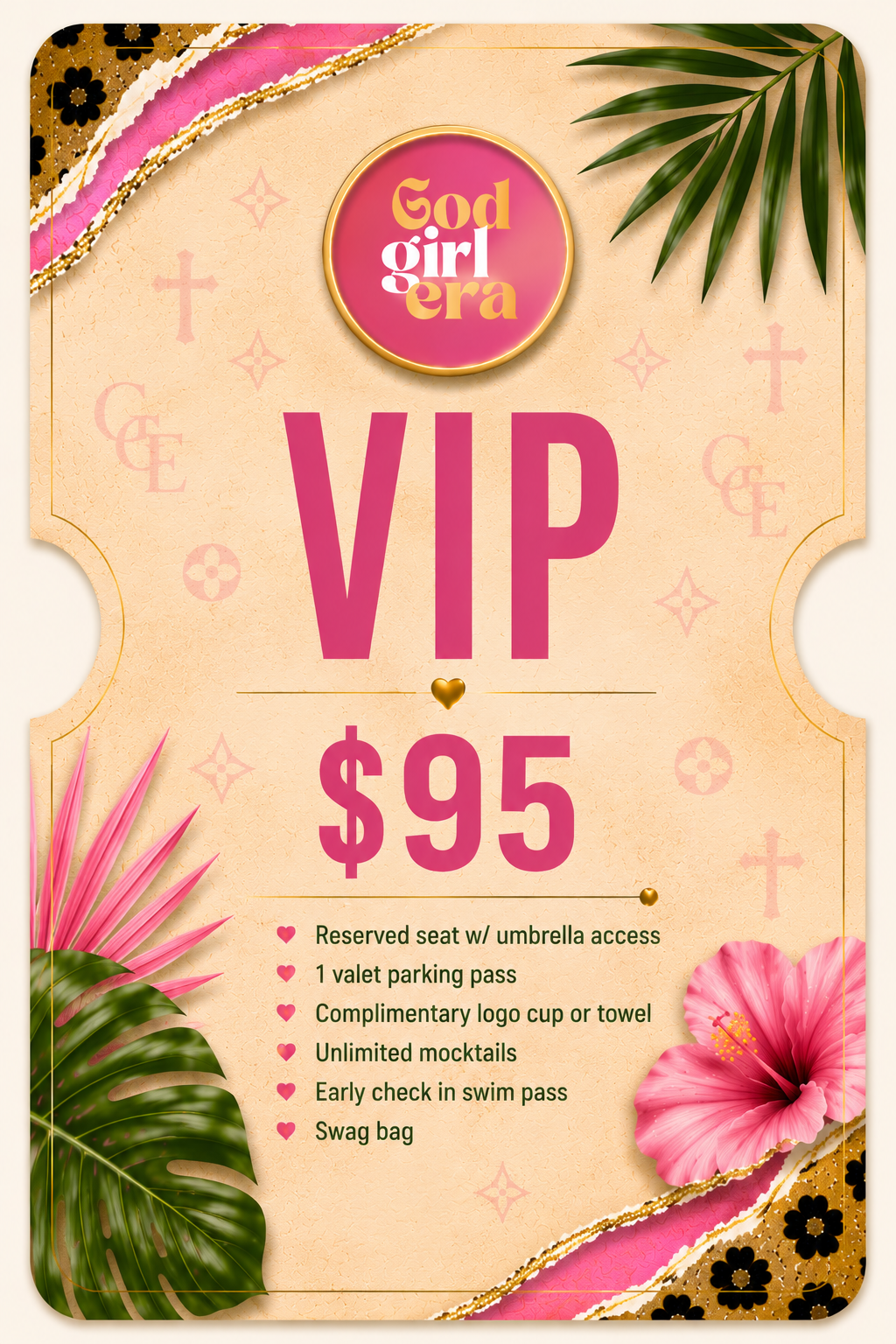 VIP Pool Party Ticket
